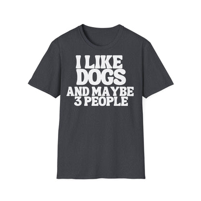 I like dogs T-shirt