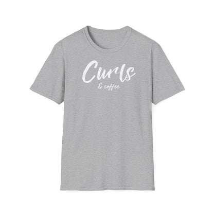 Curls & coffee T-shirt