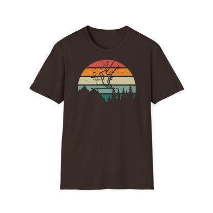 Sunset trail runner T-shirt