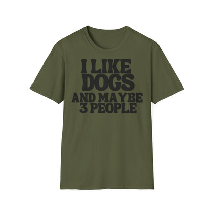 I like dogs T-shirt