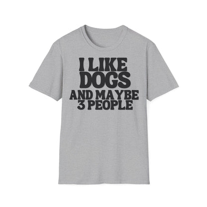 I like dogs T-shirt