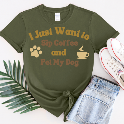 I just want to sip Coffee T-shirt