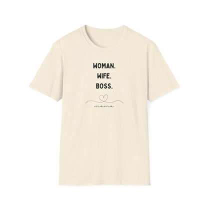 Woman wife Boss T-shirt