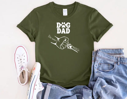 Dog dad T-shirt - Anpassa själv!