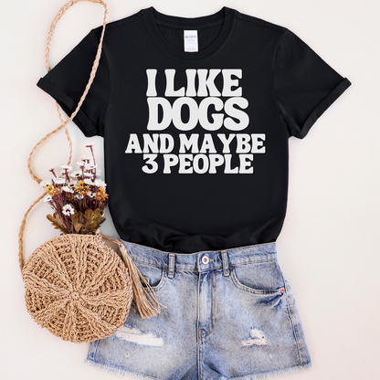 I like dogs T-shirt