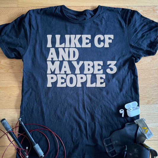 I like CF (Crossfit) T-shirt