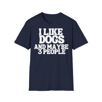 I like dogs T-shirt