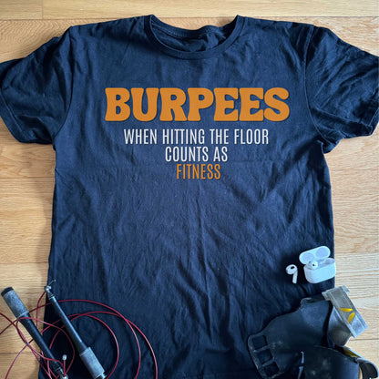 Burpees fitness T-shirt