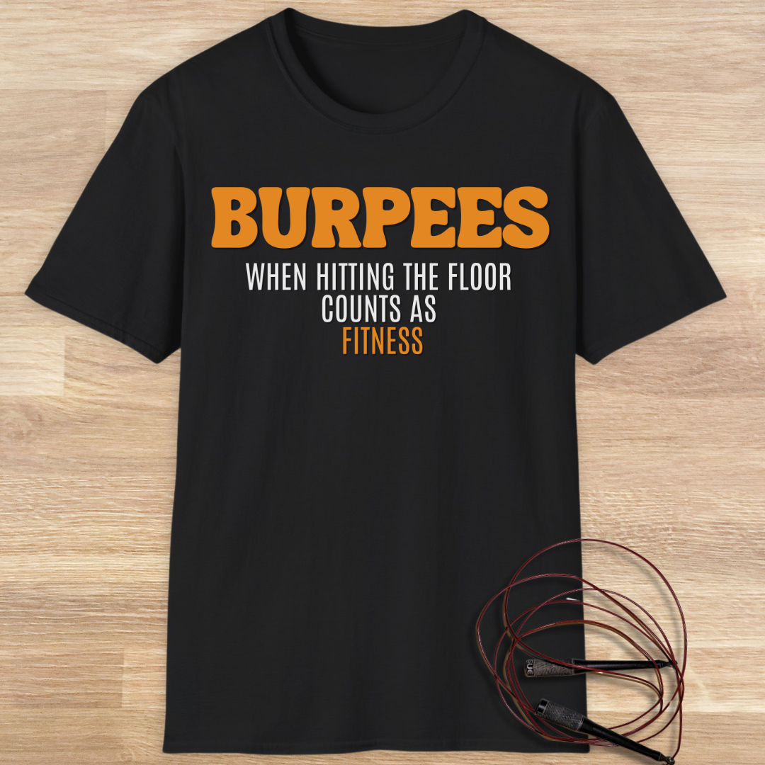 Burpees fitness T-shirt