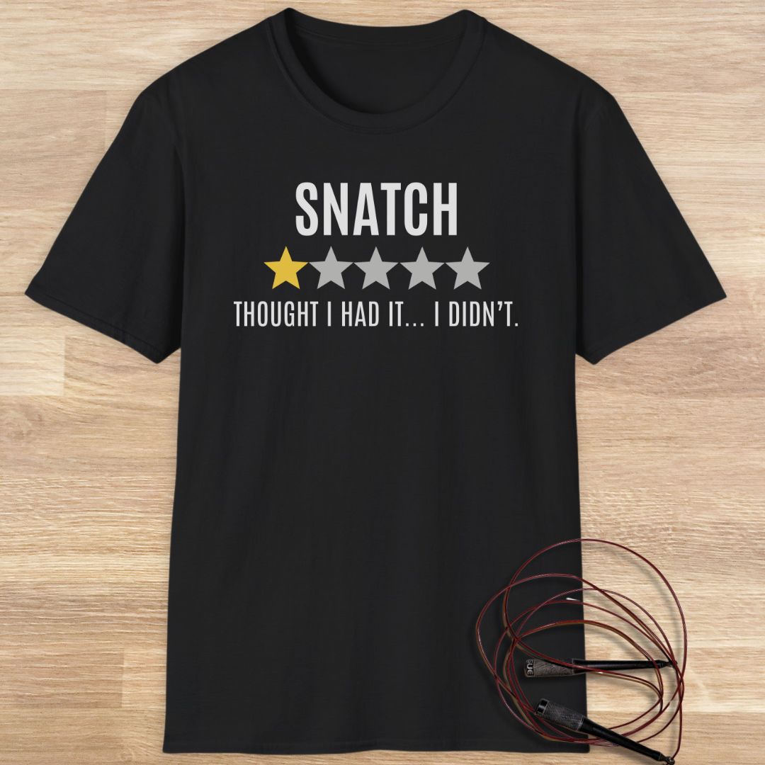 Snatch review T-shirt