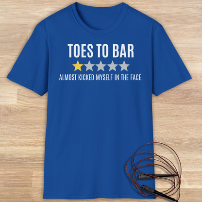 Toes to bar review T-shirt