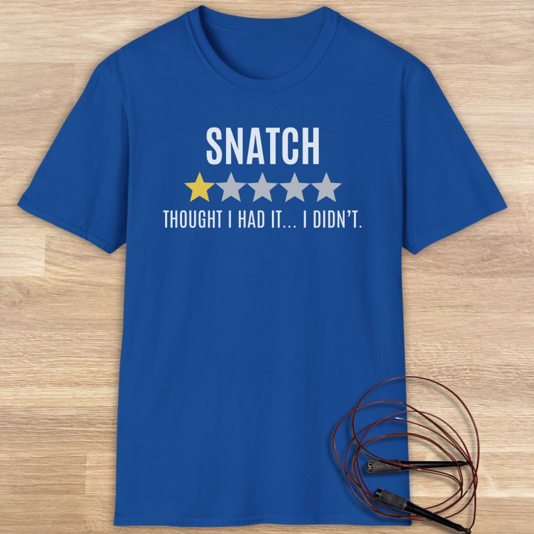 Snatch review T-shirt