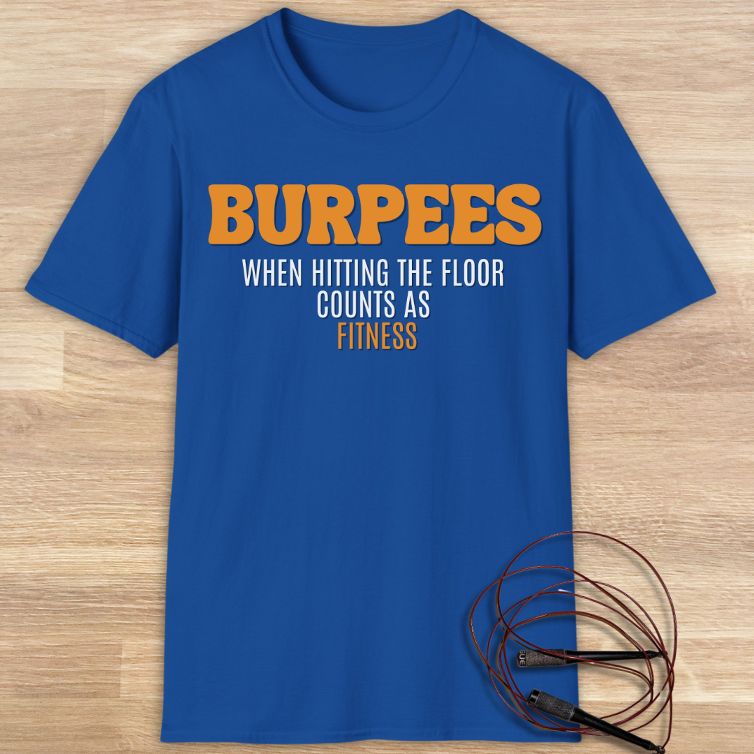 Burpees fitness T-shirt