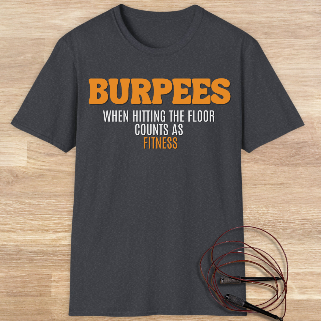 Burpees fitness T-shirt