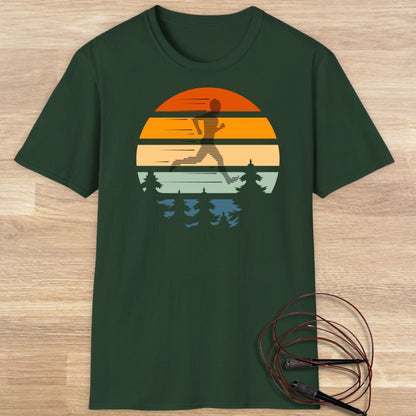 Sunset Runner Forest T-shirt