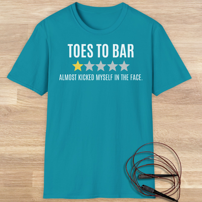 Toes to bar review T-shirt