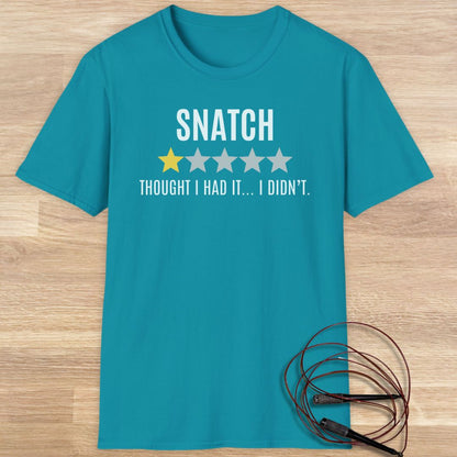 Snatch review T-shirt